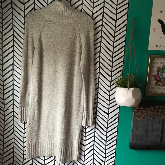 🦊 3 for $20 Bluenotes Grey Sweater Dress - Picture 2 of 6